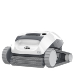 Dolphin E10 Robotic Pool Vacuum Cleaner — Powerful Active Scrubbing Brush — Easy-Access Top Load Filters — Ideal for Above-Ground Swimming Pools up to 30 FT in Length