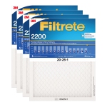 3M Filtrete MPR 2200 1" Premium Furnace Filters, 4-pack