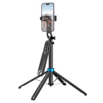 Selfie Stick Tripod & Wireless Bluetooth Remote Extendable Monopod Stand for Live Stream Tiktok Cell Phone iPhone Samsung