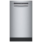 Bosch 800 Series 18" 44dB Smart Top-Control Stainless Steel Tub Dishwasher with Third Rack ENERGY STAR (SPE68C75UC) - Stainless Steel