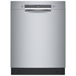 Bosch 300 Series 24" 46dB Smart avant-commande triple filtration en acier inoxydable Tub lave-vaisselle ENERGY STAR (SGE53C55UC) - Acier inoxydable