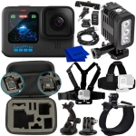 GoPro HERO12 Black CHDHX-121-CN - 8PC Accessory Bundle