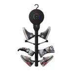 Hedgehog Hanger Black Ionic Shoe and Glove Dryer