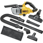 DEWALT 20V Aspirateur sans fil sans sac à main avec 65 Air watts, 46 CFM, 6 Accessoires, Sac Accessoire
