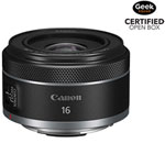 Open Box - Canon RF 16mm f/2.8-22 STM Lens - Black