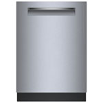 Bosch 500 Series 24" 38dB Smart Top-Control Precision Wash PureDry Aqua Stop Dishwasher with Third Rack (SHP95CM5N) - Stainless Steel