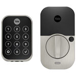 Serrure intelligente Yale Assure Lock 2 Touch Bluetooth avec clavier biométrique - Nickel