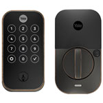 Yale Assure Lock 2 Touch Bluetooth Smart Lock with Key & Biometric Keypad - Bronze