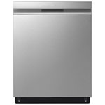 LG 24" 48dB Top-Control QuadWash Dynamic Dry Dishwasher with Third Rack ENERGY STAR (LDPN454HT) - Stainless Steel