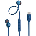 JBL Tune 310C Casques isolants dans l'oreille avec USB-C Connecteur - bleu