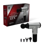 Poursons 6 Vitesse sans fil & Gun de massage professionnel rechargeable