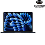 Open Box - Apple MacBook Air 13" w/ Touch ID (2024) - Midnight (Apple M3 Chip / 512GB SSD / 8GB RAM) - English
