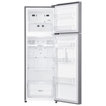 Open Box - LG 22" 9 Cu. Ft. Top Freezer Refrigerator - Platinum Silver Steel - Perfect Condition