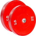 Couleur: 2x 45&nbsp;lb - Rouge