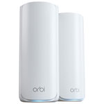 NETGEAR Orbi 11Gbps Mesh de maison entier WiFi 7 Tribande 770 Series Système (RBE772-100CNS) - paquet de 2
