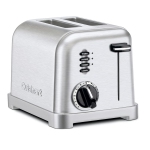 Cuisinart CPT-160C Metal Classic 2-Slice Toaster