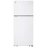 LG 28" 18 Cu. Ft. Top Freezer Refrigerator (LT18S2100W) - White