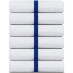 Colour: White with Blue Stripe
