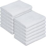 Colour: Plain White Bar Mops