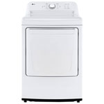 Open Box - LG 7.3 Cu. Ft. Electric Dryer (DLE6100W) - White - Perfect Condition