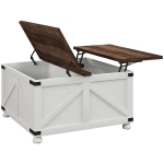 Couleur: Blanc antique, brun