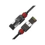 - [Tested with Versiv CableAnalyzer] Cat7 Ethernet Patch Cable -1 FT (Pack) 10G Double Shielded RJ45 S/FTP |