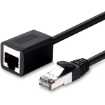 Ethernet Extension Cable 25 Ft, Shielded Network Cat6 Extension Patch Cable RJ45 Cords Shielded Male to Female