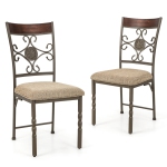 Colour: Brown 2 PCS