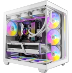 ANTEC DARK CUBE GAMING CASE C5 ARGB, WHITE