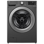 LG 5.8 Cu. Ft. (IEC) Front Load Washer with 6Motion and TurboWash - Energy Star (WM3470CM) - Black - Only at Best Buy