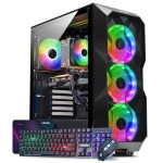 Tour de bureau de jeu Pc - Intel Core i7 Processeur jusqu'à 4.60Ghz - 32GB DDR4 RAM - 2TB SSD - Nvidia GeForce RTX 5060 GDDR7 HDMI - Windows 11 Pro - WiFi