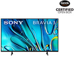 Open Box - Sony Bravia 3 50" S30B Series 4K UHD HDR Dolby Vision LED Google TV Smart TV (K50S30B) - 2024 - Great for Streaming & Gaming