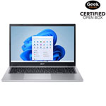 Open Box - Acer Aspire 3 15.6" Laptop - AMD Ryzen 5 7520U - 16GB LPDDR5 - 512GB SSD - Windows 11 Home - Silver