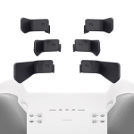 Paddles for Xbox Elite 1/2 Controller, 6 in 1 Metalic Black Replacement Interchangeable Back Paddles for Xbox One Elite & Elite Series 2 Controller