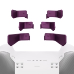 Paddles for Xbox Elite 1/2 Controller, 6 in 1 Metalic Grape Replacement Interchangeable Back Paddles for Xbox One Elite & Elite Series 2 Controller