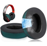 Cooling Gel Replacement Ear Pads Cushions for Beats Studio 2 & Studio 3 Wired & Wireless Headphones, Earpads with High-Density Noise Isolation Foam, Added Thickness - Dark Green