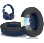 Cooling Gel Replacement Ear Pads Cushions for Beats Studio 2 & Studio 3 Wired & Wireless Headphones, Earpads with High-Density Noise Isolation Foam - Navy Blue