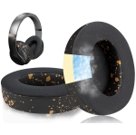 Cooling Gel Replacement Ear Pads Cushions for Beats Studio 2 & Studio 3 Wired & Wireless Headphones, Earpads with High-Density Noise Isolation Foam, Added Thickness - Black Gold