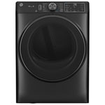 GE 7.8 Cu. Ft. Séchoir électrique empilable de grande capacité avec détection d'humidité, PowerSteam, Energy Star & Wi-Fi (GFD65ESMVDS) - Carbone Graphite