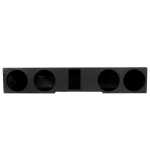 QPower QBFORDFF09408 8 Boîte de subwoofer de Port de pouce pour Ford F150 et F250/350