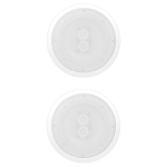 Pyle PWRC82 8 1 cm 2 Chemin intérieur/extérieur haut-parleurs de plafond muraux étanches, paire