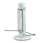 HeatMate Chauffage électrique en graphite de taille moyenne efficace pour intérieur