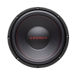 Crunch CRW12D4 12 1 cm 800 watt MAX 4 Ohm Dual Voice Coil Voiture Subwoofer Haut-parleur