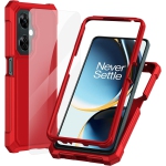 Pour un Plus Nord N30 Dossier téléphonique, OnePlus Nord N30 5G Cas avec protecteur d'écran, 2 Protection de la structure des couches,
