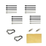 (20pcs Pack) Tab s6 s Pen Nibs Replacement Stylus Tips for Samsung Galaxy tab s6,Tab s6 lite (Black/Gray)