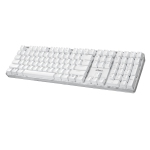 Multi OS Illuminated Desktop Mechanical Keyboard with CoPilot key (White)