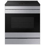 Open Box - Samsung 30" 6.3 Cu. Ft. True Convection Slide-In Induction Range - SS- Scratch & Dent