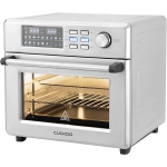 CUCKOO CAFO-A2601S 6-in-1 Air Oven, 18 Menu Modes, Convection Oven, Toaster, Air Fryer, Dehydrator, Defroster, 360 Convectional Cooking (Black/Stainless Steel)