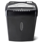 High Security Paper and Credit Card Shredder with 3.7-Gallon Wastebasket, 8-Sheet Cross-Cut with Basket