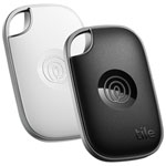 Tile Pro (2024) Bluetooth Item Tracker - 2 Pack - Black/White
